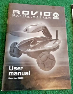 Manual For WowWee Rovio Wi-Fi Robotic WebCam Remote Controlled System.  - Bild 1 von 5