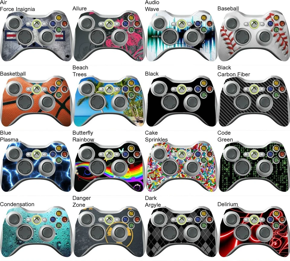 Escolha qualquer 1 decalque/pele de vinil para controle Xbox 360 - Compre 1 e ganhe 1 grátis! - Imagem 1 de 4