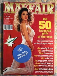 Mayfair Magazine Vol 25 No 12 1990 VGC - Picture 1 of 4