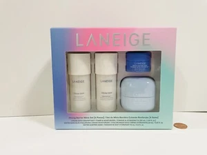 LANEIGE Strong Barrier 4 Piece Skincare Gift Set Travel Size - Picture 1 of 3