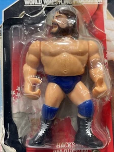 Figura Hasbro WWF Hacksaw Jim Duggan 1990 W 2X4 problemas de acción de piratería con paquete - Imagen 1 de 24