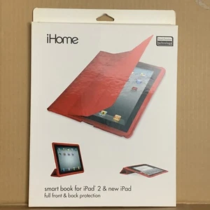 iHome Apple iPad 2nd & New Gen Full Front & Back Protection Black New - Picture 1 of 11
