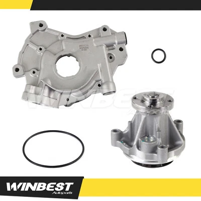 Oil Pump w/ Thermostat Assembly fit 03-15 Ford E-150 E-250 E-350 E-450 4.8L 5.4L - Image 1 of 4