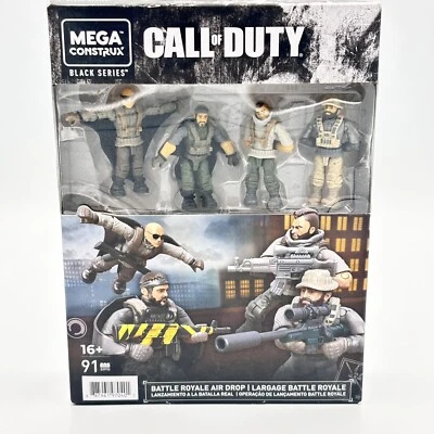 CALL OF DUTY Mega Construx Black Series NEW Battle Royale Air Drop Set 91 Pcs - Image 1 of 4