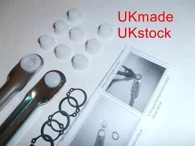 Nissan S13 S14 S15 Workshop Pk10 Wiper Linkage Plastic Bushes fit original Links - Image 1 of 4