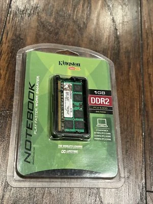 KVR667D2SO/1GR Kingston ValueRAM - Memory - 1 GB - SO DIMM 200-pin - DDR II - - Image 1 of 4