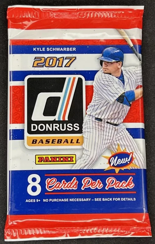 JUDGE HUNT 2017 Panini Donruss MLB Baseball SEALED PACK - Image 1 of 1
