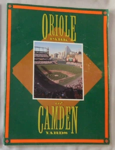 1992 Baltimore Orioles Vs Detroit Tigers Program Vg - Picture 1 of 1