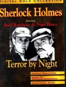 Sherlock Holmes Terror by Nigh DVD MOVIE Basil Rathbone, Nigel Bruce 1946 - Imagen 1 de 1
