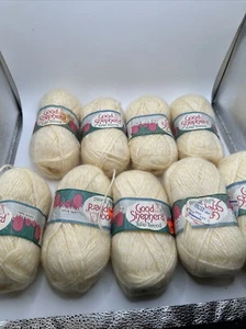 Good Shepherd TULIP TWEED acrilico colore giallo chiaro lotto 704 FILATI 9 matassine 1,4 oz - Foto 1 di 12