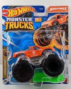 Hot Wheels Monster Trucks / Bigfoot / Orange / 2024 / Free Shipping - Picture 1 of 5