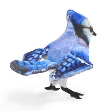 Blue Jay Finger Bird Puppet by Folkmanis 2785