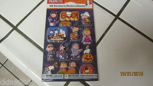 PEGATINAS DE HALLOWEEN SNOOPY 1 HOJA PEGATINAS DE GEL ELEVADAS GEL 3D PEGATINAS NUEVAS - Imagen 1 de 4