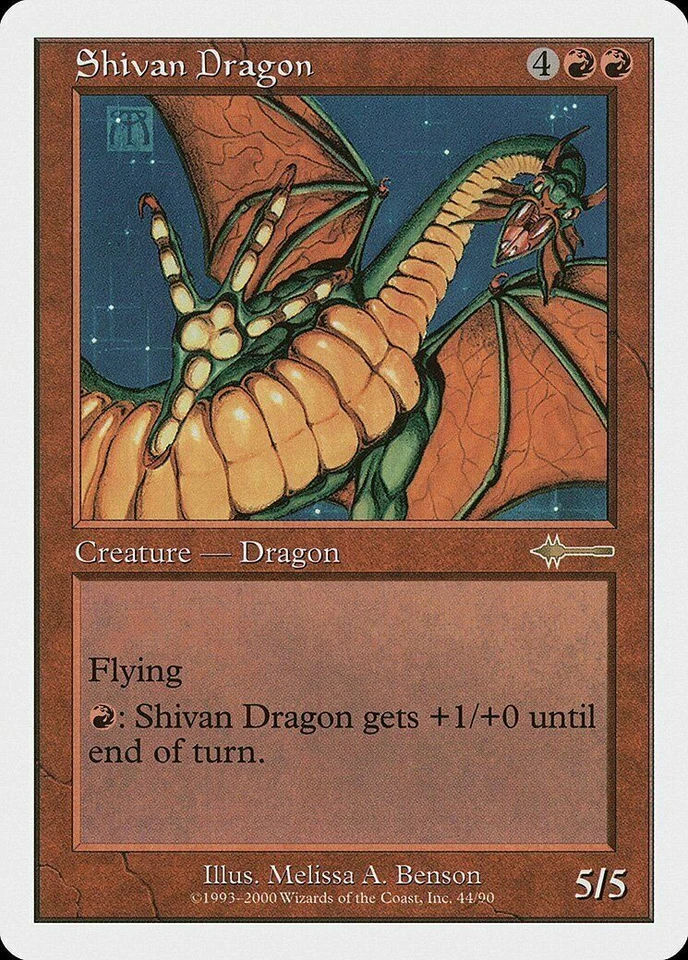 MTG  Shivan Dragon Beatdown LP/EXRed Rare - Image 1 of 1