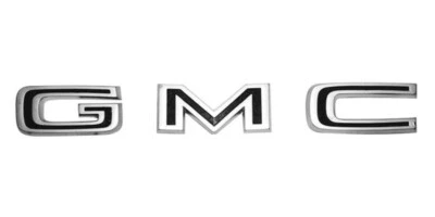 NUEVO Juego de letras de capó de piezas de moldura / PARA 1968-72 GMC TRUCK SUBURBAN emblema 9820 Foto 1 de 3