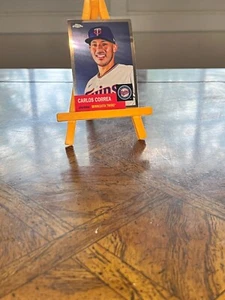 2022 Topps Chrome Platinum Anniversary #256 CARLOS CORREA Minnesota Twins - Picture 1 of 2