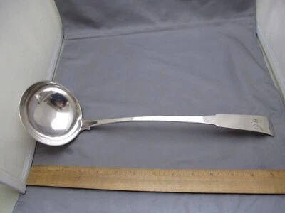 CUCHARÓN SOPERA ESCOCÉS Sterling GEORGE III-Maker IG, Edimburgo 1807-08 Foto 1 de 4