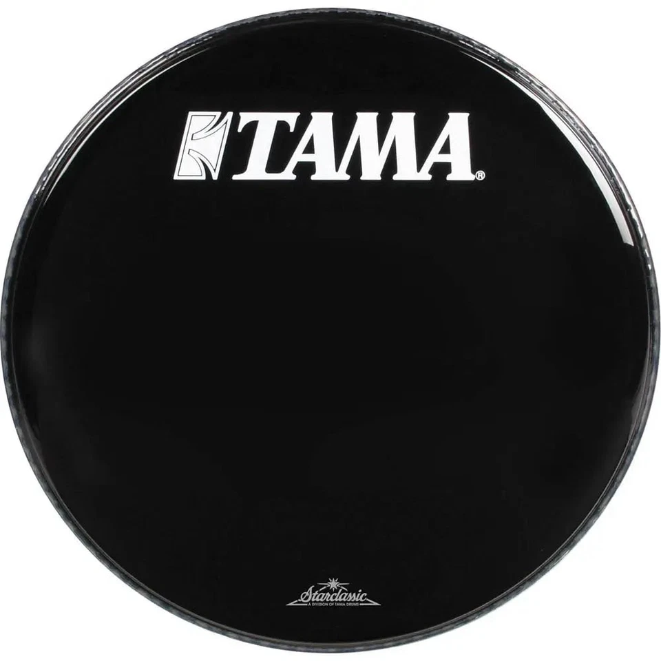 Tama Bass Drum Logo Head 20" Ebony w/Starclassic Logo