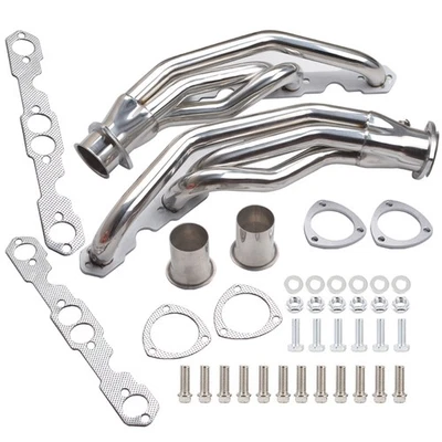 Cabezales de acero inoxidable para camioneta Chevy GMC 1500 2500 3500 1988-1997 5,0 L 5,7 L Foto 1 de 4