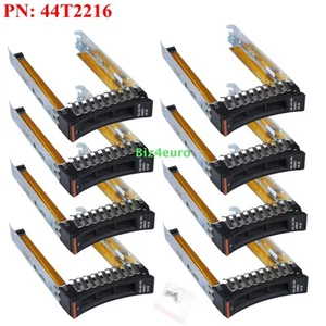 8x 2.5" SAS SATA HDD Hard Drive Caddy Tray für IBM X3650 M3 X3500 M3 44T2216 DE - Bild 1 von 10