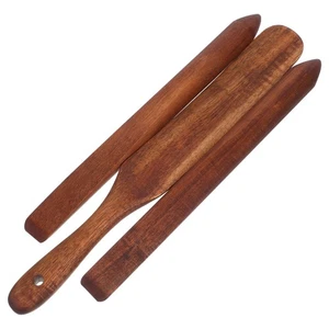 Espátula de madera de cocina para mezclar pan 3 piezas espátula de masa madre espátulas herramientas - Imagen 1 de 12