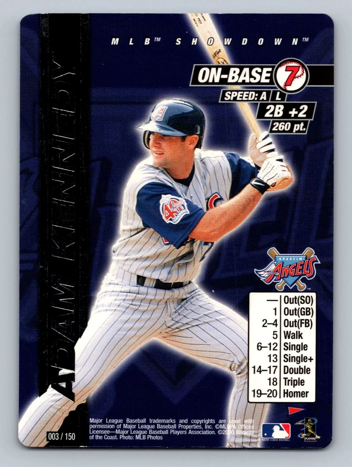 2000 MLB Showdown Pennant Run #003 Adam Kennedy Unlimited - Image 1 of 2