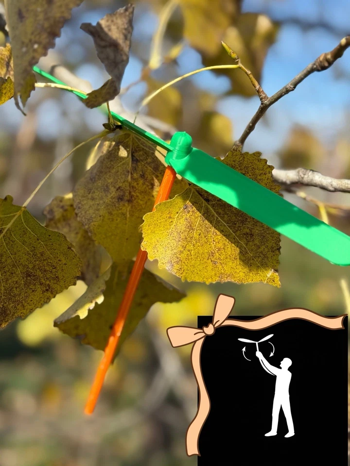 Aero Props V48540 Plastic Assorted Flying Propeller Toy 8 L In.