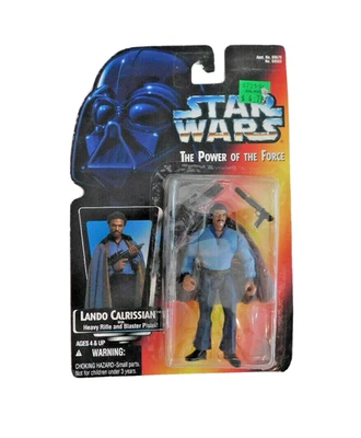 Figura de acción Star Wars Power of the Force Lando Calrissian NUEVA EN PAQUETE sellada de colección Foto 1 de 4