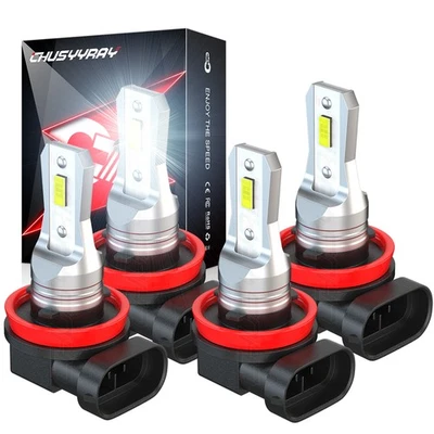 Faros LED 4x súper brillantes para Volvo S60 T5 2.5T sedán 4 puertas 2005-2013 Foto 1 de 4