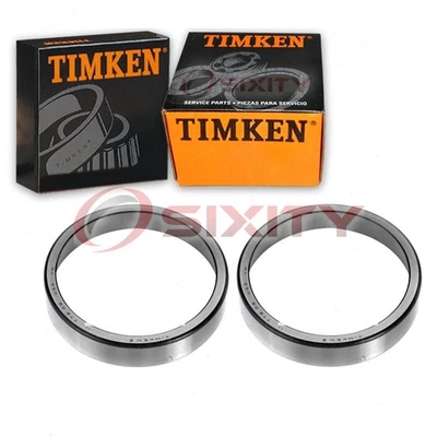 Carreras de cojinete de rueda exterior trasera Timken 2 piezas para Ford Transit-350 yi 2015-2018 Foto 1 de 4