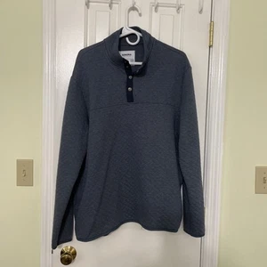 Sonoma Herren Stepppullover Gr. XL mit Viertel Druckknopfverschluss - Bild 1 von 3