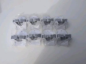 8 Stück Besenhalter Wandhalterung, weiß - Bild 1 von 7