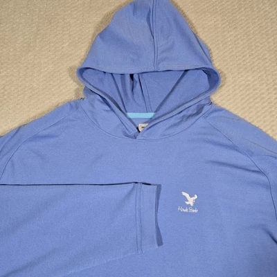 Sudadera con capucha Peter Millar Pine Performance para hombre XXL azul punta de halcón logotipo elástico  Foto 1 de 4