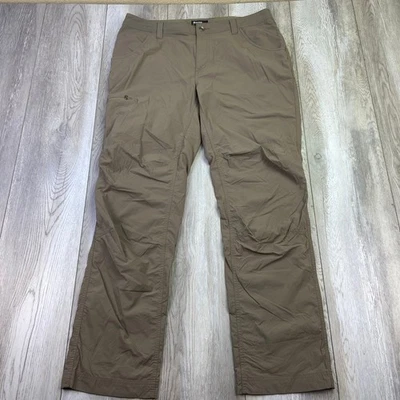 Marmot Arch Rock Pants Mens 36x32 XL Brown Stretch Nylon Lightweight Hiking * - Image 1 of 4