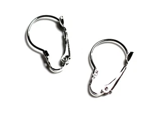 10pc - Apprêts Boucles Oreilles Dormeuses Métal Argenté Rhodium 16mm - 742703973 - Imagen 1 de 1