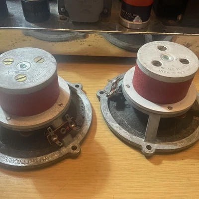 Tweeters rojos Wharfedale vintage W60 Foto 1 de 4