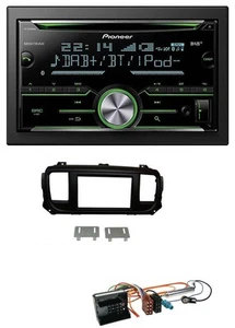 Pioneer Bluetooth MP3 DAB 2DIN USB CD Autoradio für Peugeot Expert Traveller ab - Bild 1 von 6