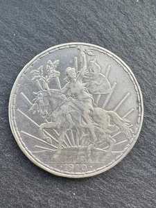 1910 Mexiko Caballito Peso Silber - Bild 1 von 2