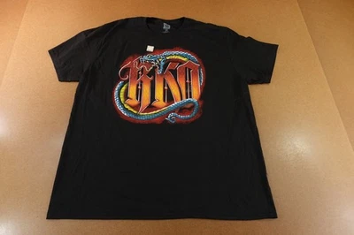 WWE 正品男式 2X 黑色 Randy Orton Viper 图形短袖 T 恤全新带标签 — 第 1/4 张图片