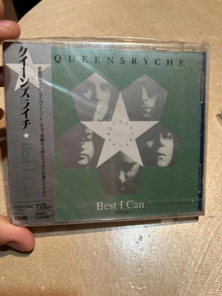 QUEENSRYCHE - Best I can Japan Rare CD TOCP 7035 w/OBI Prophecy(Live in Tokyo) Foto 1 de 3