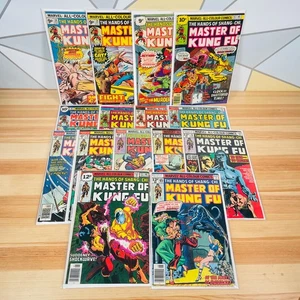 VTG The Hands of Shang-Chi Master of Kung Fu Assorted Issues Marvel Comic Bundle - Picture 1 of 17