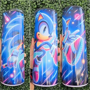 Sonic The Hedgehog 20oz Tumbler New - Picture 1 of 1