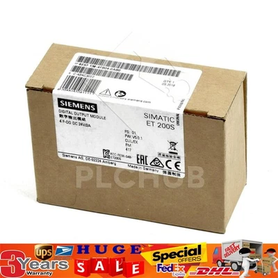 New Siemens 6ES7 138-4FB04-0AB0 6ES7138-4FB04-0AB0 Electronics module for ET200S - Image 1 of 3