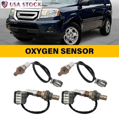 Juego de 4 sensores de oxígeno O2 para Acura MDX 2003-2006 3,5 L/2005-08 Acura RL 234-5010 Foto 1 de 4