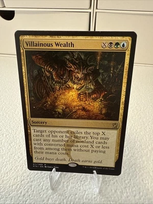 Villainous Wealth Khans of Tarkir Regular - Image 1 of 2