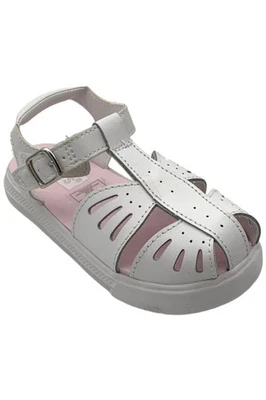 Sandalia Keds Daphne Butterfly blanca para niña pequeña Foto 1 de 3