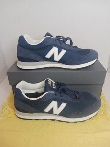 New Balance 515 Classic Shoes Mens Sz 10.5 D Navy Blue Running Sneakers ML515NVY - Picture 1 of 8