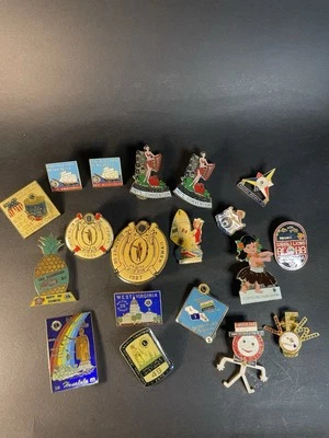 Винтажные международные значки 1980-х Lions Club большинство Гавайев - Изображение 1 из 4