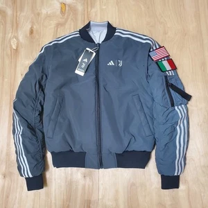 Giacca Bomber Reversibile Adidas Juventus x NASA Inspired LFSTLR Nuova Taglia S - Foto 1 di 13