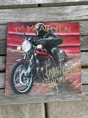 The Meatmen – War of the Superbikes LP (1985 Homestead) – EX Vinyl / VG+ Sleeve - Image 1 of 4